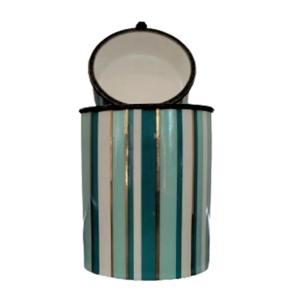Z Gallerie Scented Candle In A Reusable Decorative Ceramic Container with Lid
